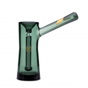 Smoked Glass Bubbler Pipe